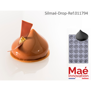 Moule silicone coeur 3d 24 alvéoles - Maé innovation